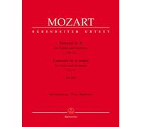 Konzert für Violine und Orchester Nr. 5 A-Dur KV 219. BÄRENREITER URTEXT, Klavierauszug, Stimmensatz, Urtextausgabe