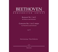 Konzert Nr. 1 in C für Klavier und Orchester, op. 15: Klavierauszug