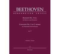 Konzert Nr. 3 in c für Klavier und Orchester op. 37: Partitur