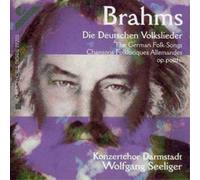 Konzertchor Darmstad Johannes Brahms: Die Deutschen Volkslieder. Op. Posth (CD)