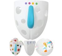 Koo-di Scoop n Store - Contenitore per giocattoli da bagno per bambini e bambini, per un rapido e facile dopo il bagno, per il bagno e il tempo di ordinazione, per il bagno del bambino, che funge da contenitore per giocattoli da bagno in una paletta
