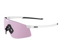 KOO Nova 2025 Radsportbrille, Unisex (Damen / Herren), Fahrradbrille, bianco