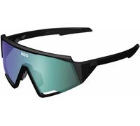 Koo Spectro Sunglasses Nero Green Mirror/CAT3