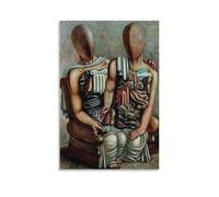 KOOHTAA Giorgio De Chirico - Poster artistico da parete con stampa artistica da parete con gli archeologi - Poster decorativo per la stanza, 60 x 90 cm