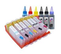 KOOILANG 5 cartucce d'inchiostro vuote PGI-580 CLI-581 con chip ARC per Canon TS6150 TS8150 TS9150 TR7550 TS8250 TS705 TS8350 TS6350 (6 colori e 6 inchiostri)