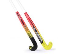 Kookaburra Contour Hockey Stick, Bastone Unisex, Rosso e Giallo, 35" Light