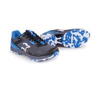 Kookaburra Pulse Hockey Shoe, Scarpe Unisex-Adulto, Nero e Blu, Taglia 7