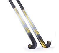 KOOKABURRA Vex Mid Bow-Bastone da Hockey, Unisex, Giallo/Nero, 36.5" Light