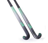 KOOKABURRA Zodiac-Bastone da Hockey, Unisex, Nero/Verde, 37.5" Light