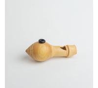 KOOKOO Fischietto per uccelli a cuculo, realizzato a mano, in legno, per suoni naturali, imitazione della voce degli uccelli con scatola di immagazzinaggio (cuculo)