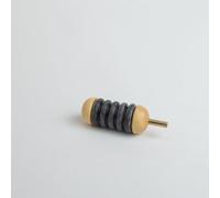KOOKOO Fischietto per uccelli, mughetto, fischietto fatto a mano, in legno e caucciù, per suoni naturali, imitazione della voce degli uccelli con scatola di immagazzinaggio (caucciù cano)