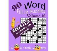 Kooky Puzzle Lo Word Fill-In Puzzles, Volume 10, Over 140 Words Per (Tascabile)