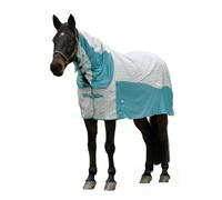 Kool Coat Cotton Airstream II Detach-A-Neck White/Mint 69 """"