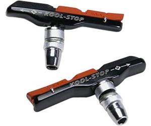 Kool-Stop 14209019 - Pattini Freno Linear Pull Holder & Dual Compound, Colore: Nero