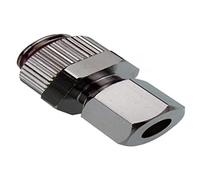 Koolance Compression Fitting für Kupfer Tubes, OD 06 mm zu G 1/4 Zoll BSPP- silber