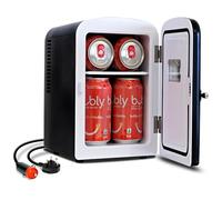 Koolatron Coca Cola Mini Frigo 4L frigorifero piccolo 6 Lattine (Nero)