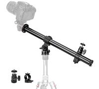 Koolehaoda Braccio Treppiede per Fotocamera,Colonna Centrale Orizzontale da 42cm Braccio di Prolunga per Treppiede con Base Girevole a 360° per Fotografie Aeree e Riprese Macro,Carico Fino a 10kg