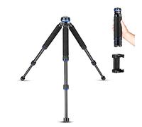 koolehaoda Mini treppiede da tavolo, treppiede portatile da viaggio con montaggio a vite da 1/4 e 3/8 e design con gamba allungabile, carico massimo 10 kg, per fotocamera DSLR, videoregistratore,