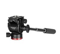Koolehaoda Treppiede Testa Fluida Testa video compatta Testa panoramica inclinabile con piastra di tipo Arca per videocamere compatte, fotocamere senza specchio e DSLR, Carico fino a 3 kg - VL305Q
