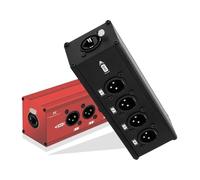 Koolenry 1 Coppia di Cavi Multi-Canale RJ45 Audio Espanso A 4 Canali con Connettori XLR A 3 Pin per Registrazione In Studio, Performance Dal e Illuminazione.