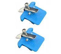 Koolenry 2pc Guida Magnetica per Cucitura con Clip Accessori per Cucito Guida Magnetica per Macchina da Cucire Accessori per Macchina da Cucire Accessori Universali di Guida per Piedino da Cucito Blu