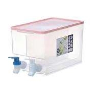 Koolenry 5.2L Grande Capacità D'Acqua Distributore di Bevande A Base di Latte Brocca Anti-Rovesciamento con Rubinetto In Frigorifero Succo di Frutta B