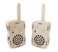 Koolenry Kids Walkie Talkies Assemblaggio Fai -da -Te Set di Apprendimento Elettronico A Lungo Raggio Giocattoli in Legno per Bambini Divertimento