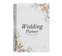 Koolenry Pianificatore 'Organizzatore del Matrimonio Nuziale per Coppie Appena Fidanzate (The Bridal Wedding Planner Organizer Notebook for Newly Engaged Couples Brides)