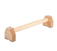 Koolenry Supporto per Flessioni in Legno Massello di Pino con Maniglia Antiscivolo, Portata 150 kg, Attrezzatura per Il Fitness Domestico, per L'Allenamento della con Flessioni, 40 cm