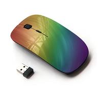 KOOLmouse [ Mouse Senza Fili Ottico 2.4G [ Rainbow Swirl ]