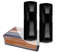 koomando Fotocellule Universali cancello KFT609 da Esterno,12V/24V AC/DC, Orientabili 180° Doppio LED di Stato, Certificate con Blocco Sicurezza, per Serranda Garage, Cancello Automatico, Allarme