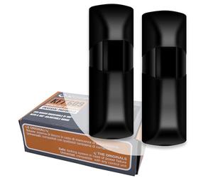 koomando Fotocellule Universali cancello KFT609 da Esterno,12V/24V AC/DC, Orientabili 180° Doppio LED di Stato, Certificate con Blocco Sicurezza, per Serranda Garage, Cancello Automatico, Allarme