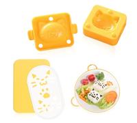 Koonafy Moule à Sushi Onigiri Mould Kit Moule à Sushi DIY Rice Ball Mold Sushi Maker Moule à Sushi pour Restaurant Japanese Food Home Kitchen Camping