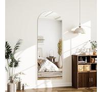 Koonmi Specchio continuo in acrilico, 165 x 60 cm, contenitore, angoli arrotondati, senza cornice, monoblocco, vetro anti-esplosione, adatto per molte pareti dietro porte