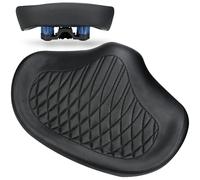 KOOOGEAR Comodo sellino per bici oversize imbottito in memory foam, sella extra larga per bicicletta, cuscino di ricambio ergonomico per uomo e donna, adatto per Peloton, Cruiser, Mountain, Strada