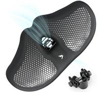 KOOOGEAR Sella per bicicletta da uomo e da donna, comoda, extra larga, traspirante, ergonomica, universale, ricambio per mountain bike, bici da città, Ebike, cyclette (nero)