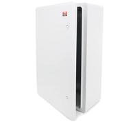 KOOP - Armadietto di distribuzione elettrico ABS con serratura porta con guarnizione perimetrale, 400 x 600 x 200, alloggiamento industriale IP65, con piastra di montaggio zincata