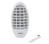 Kooper zanzariera elettrica a LED UV con Spina 2w Flash, Bianco