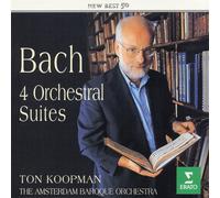 KOOPMAN & AMSTERDAM BAROQUE O - BACH:4 ORCHESTRA SUITES [1997]
