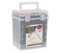 KOOPMAN Autoimportazione agenzie marcatori a doppia punta, 48 pezzi, in scatola 14,2 x 10 x 16,5 cm