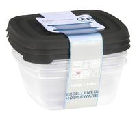 KOOPMAN Scatola di provvisione, 250 ml, set di 3 pezzi, 2 ASS CLRS