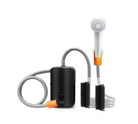 koopsmate Doccia esterna portatile, batteria 4400 mAh, luce a LED, luce leggera e facile da usare, potente spray per campeggio, escursionismo, giochi in spiaggia, scelta ideale per gli appassionati di