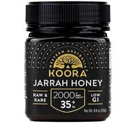 KOORA Jarrah Honey TA 35+ (MGO 2000+ Manuka Honey Rating Equivalent) Crudo per la salute quotidiana e il supporto immunitario, dalle antiche foreste dell'Australia occidentale 250 ml