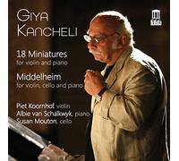 Giya Kancheli Giya Kancheli: 18 Miniatures/Middelheim (CD) Album