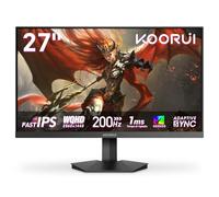 KOORUI G2721P Monitor Gaming Plano 27", Fast IPS, 200 Hz, 1 ms GTG, QHD (2560 x 1440, 350 nit, 95% DCI-P3, HDR 400, HDMI, DisplayPort)