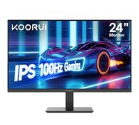 KOORUI Schermo da 24 pollici, Monitor IPS FHD 1920 x 1080, Monitor per PC a 100 Hz, con Protezione Oculare, HDMI &VGA, VESA 100 x 100 mm