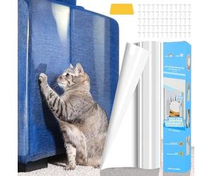 KOOSREEL Protezione per canape gatto anti artiglio, 30 cm x 3 m