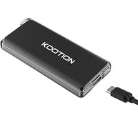 KOOTION 500GB SSD Esterno Portatile USB 3.1 Type C Hard Disk External Disco Rigido 500G, Alta Velocità di Lettura e Scrittura Fino a 550 MB/s e 500 MB/s, per MacBook, Computer, Laptop, Desktop, Nero