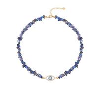KOOUNUATA Evil Eye collana di pietra per le donne Natural Gemstone con chiusura aragosta choke boho Beach Jewelry.