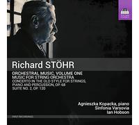 7721842 Audio Cd Richard Stohr - Orchestral Music, Vol.1